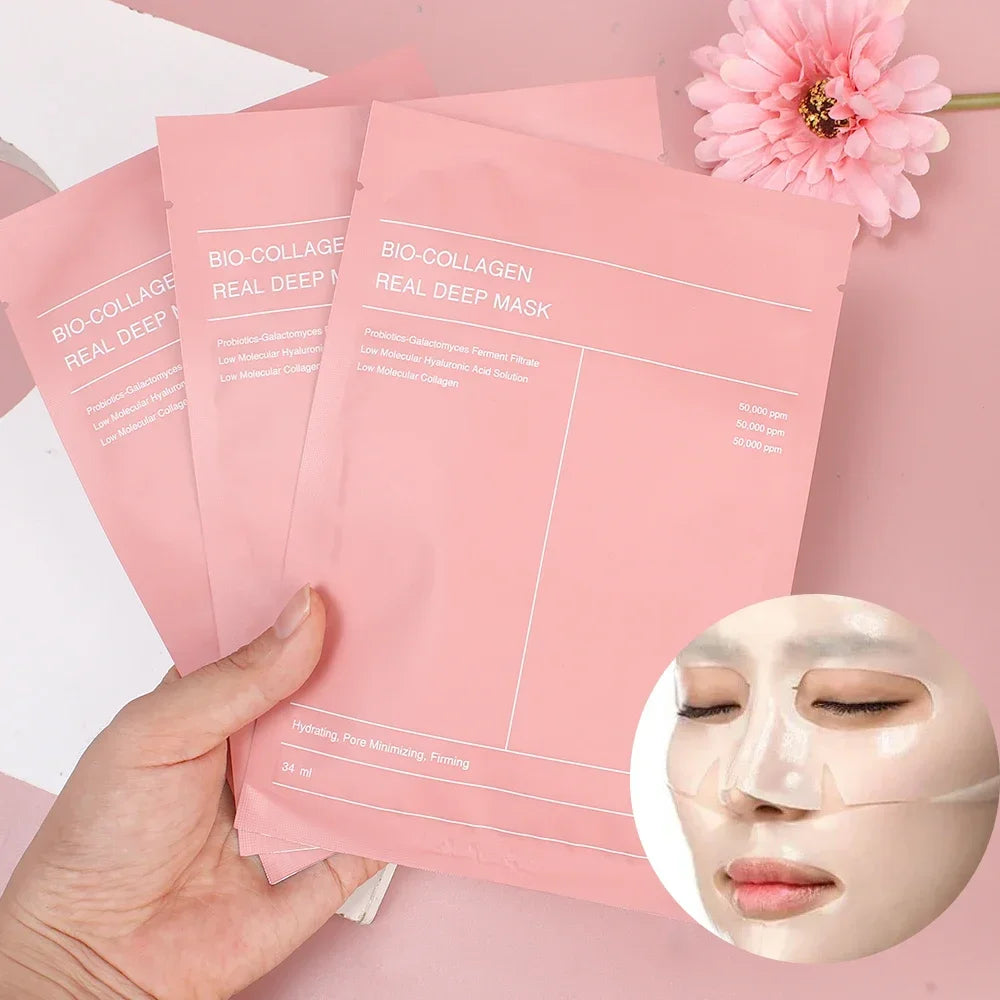 10-Piece Bio-Collagen Facial Mask Set