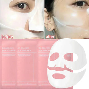 10-Piece Bio-Collagen Facial Mask Set